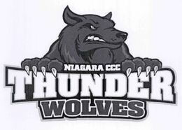 NIAGARA CCC THUNDER WOLVES trademark