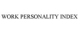 WORK PERSONALITY INDEX trademark