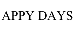 APPY DAYS trademark