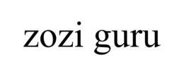ZOZI GURU trademark