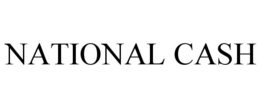 NATIONAL CASH trademark
