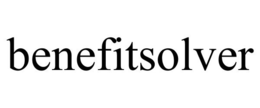 BENEFITSOLVER trademark