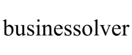 BUSINESSOLVER trademark