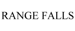 RANGE FALLS trademark