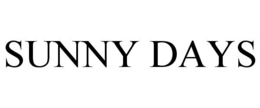 SUNNY DAYS trademark