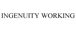 INGENUITY WORKING trademark