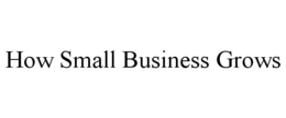 HOW SMALL BUSINESS GROWS trademark