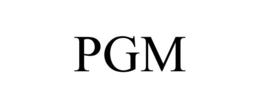 PGM trademark