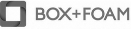 BOX+FOAM trademark