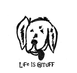 LIFE IS GRRUFF trademark
