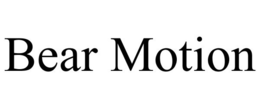 BEAR MOTION trademark