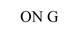 ON G trademark