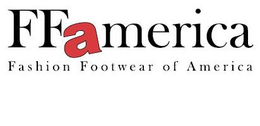 FFAMERICA FASHION FOOTWEAR OF AMERICA trademark