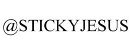 @STICKYJESUS trademark