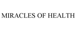 MIRACLES OF HEALTH trademark