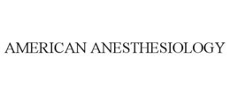 AMERICAN ANESTHESIOLOGY trademark
