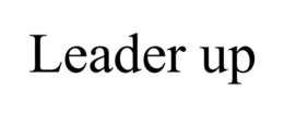 LEADER UP trademark
