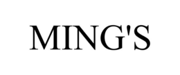 MING'S trademark