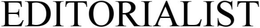 EDITORIALIST trademark
