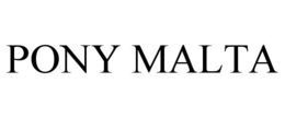 PONY MALTA trademark
