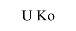U KO trademark