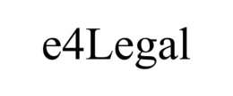E4LEGAL trademark