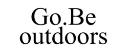 GO.BE OUTDOORS trademark