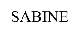 SABINE trademark