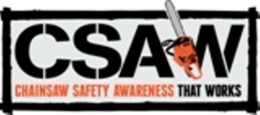 CSAW CHAINSAW SAFETY AWARENESS TRAINING THAT WORKS trademark