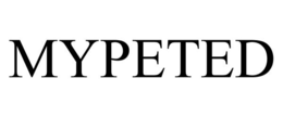 MYPETED trademark