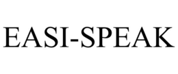 EASI-SPEAK trademark
