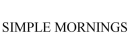 SIMPLE MORNINGS trademark