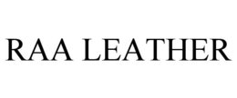 RAA LEATHER trademark