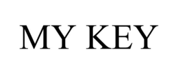MY KEY trademark