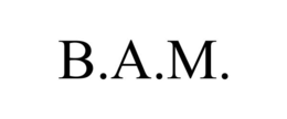 B.A.M. trademark