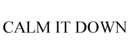 CALM IT DOWN trademark
