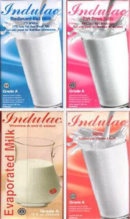 INDULAC INDULAC INDULAC INDULAC EVAPORATED MILK trademark