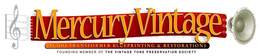 MERCURY VINTAGE AUDIO TRANSFORMER BLUE PRINTING & RESTORATIONS FOUNDING MEMBER OF THE VINTAGE TONE PRESERVATION SOCIETY trademark