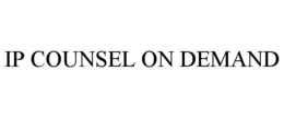 IP COUNSEL ON DEMAND trademark