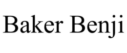 BAKER BENJI trademark