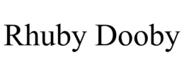 RHUBY DOOBY trademark