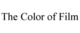 THE COLOR OF FILM trademark