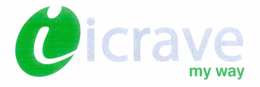 ICRAVE MY WAY trademark