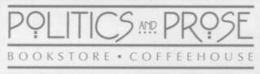 POLITICS AND PROSE BOOKSTORE COFFEEHOUSE trademark
