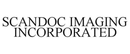 SCANDOC IMAGING INCORPORATED trademark