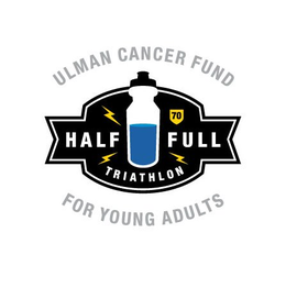 ULMAN CANCER FUND FOR YOUNG ADULTS HALF FULL TRIATHLON 70 trademark