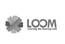 LOOM WEAVING THE LEARNING WEB trademark