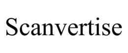 SCANVERTISE trademark