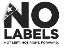 NO LABELS NOT LEFT. NOT RIGHT. FORWARD trademark
