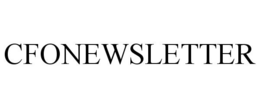 CFONEWSLETTER trademark